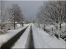 H5173 : Snow along Crocknacor Road by Kenneth  Allen