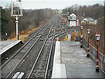 NY6820 : Appleby railway station by Thomas Nugent