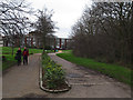 Segregated paths, Mile End Park