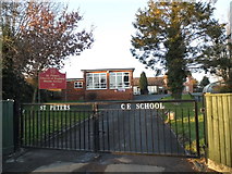 SU9774 : St Peters School, Old Windsor by David Howard