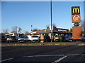 TQ0371 : McDonald's on Mustard Mill Road, Staines by David Howard