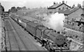 Up express on the Manchester - Crewe main line near Alderley Edge, 1951