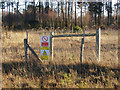 SU9260 : Warning sign, Pirbright Ranges by Alan Hunt