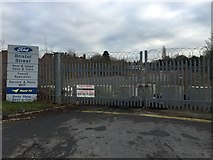 SJ8545 : Newcastle-under-Lyme: former car dealership (1) by Jonathan Hutchins