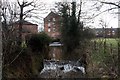 SK6955 : Weirs on the River Greet at Maythorne Mill by Graham Hogg