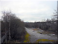 The view South from the Footbridge below Dalton Bank