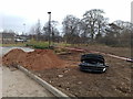 City General Hospital, Stoke: car park construction