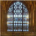 SJ8398 : John Rylands Library, The Secular Window by David Dixon