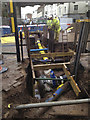 SP3265 : On-site discussion about the replacement gas main, Leamington Old Town by Robin Stott