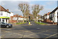 Looking north on Elgar Avenue from Ewell Road