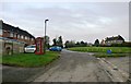 Green and road junction at Stantway Lane