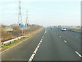 ST6587 : M5 northbound towards junction 14 by Ian S