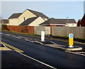 Pedestrian refuge in Avondale Road, Pontypool