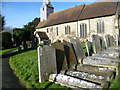 Lozenge graves in St Mary