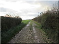 Field  track  and  Footpath  onto  High  Wold  Fall