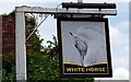 The White Horse (3) - sign, 189 Ock Street, Abingdon, Oxon