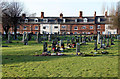 Shireoaks Row from the churchyard