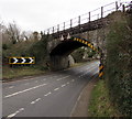 West side of Jordan Hill railway bridge near Westbury-on-Severn