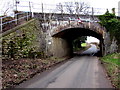 Blaisdon Road railway bridge near Westbury-on-Severn