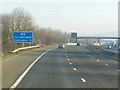 M5 northbound towards junction 11