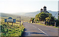 Ais Gill Moor: northward at summit on B6259 road, 1991