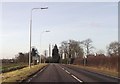 A631 entering Glentham