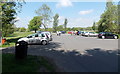 Main car park in Pen-y-fan Country Park