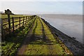 The Severn Way near Severn House Farm