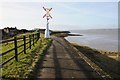 The Severn Way passing a marker