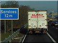 M5 northbound towards junction 10