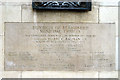 Borough of Bermondsey Municipal Offices - foundation stone