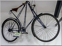 SD3585 : 1888 Dursley Pederson Bicycle, Lakeland Motor Museum, Cumbria by Christine Matthews