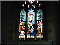 NY3606 : East window of St Mary's church by David Purchase