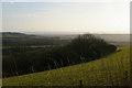 TQ1311 : Looking along Well Bottom from the South Downs Way by Christopher Hilton
