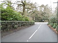 Westwood Road at the junction of the A30