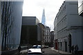 View of the Shard from Philpot Lane