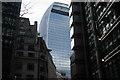 View of the Walkie Talkie and Lloyds Building from Lime Street #2