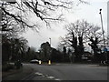 Roundabout on Guildford Road, Chertsey