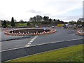 Improved roundabout on Willowburn Avenue