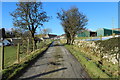 Approaching Kirkmabreck Farm