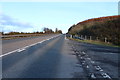 The A75 to Dumfries passing Glenluce