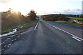 The A75 to Stranraer passing Glenluce