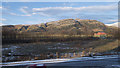 Late afternoon view towards Dumyat from Manor Powis