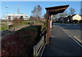 Bus shelter along the B4666 Coventry Road