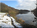 Permissive path along the north side of Ryburn Reservoir