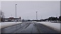 Approaching Westhill roundabout on A944