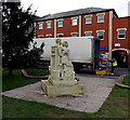 Back of the Major Frank Foley statue in Highbridge