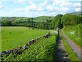 Track and farmland, Kirkoswald