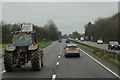 The A40 westbound at the B4312 turnoff