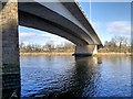 SD5229 : River Ribble, Guildway Bridge by David Dixon